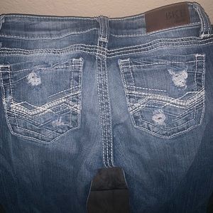 BKE Starlite bootcut low rise jeans